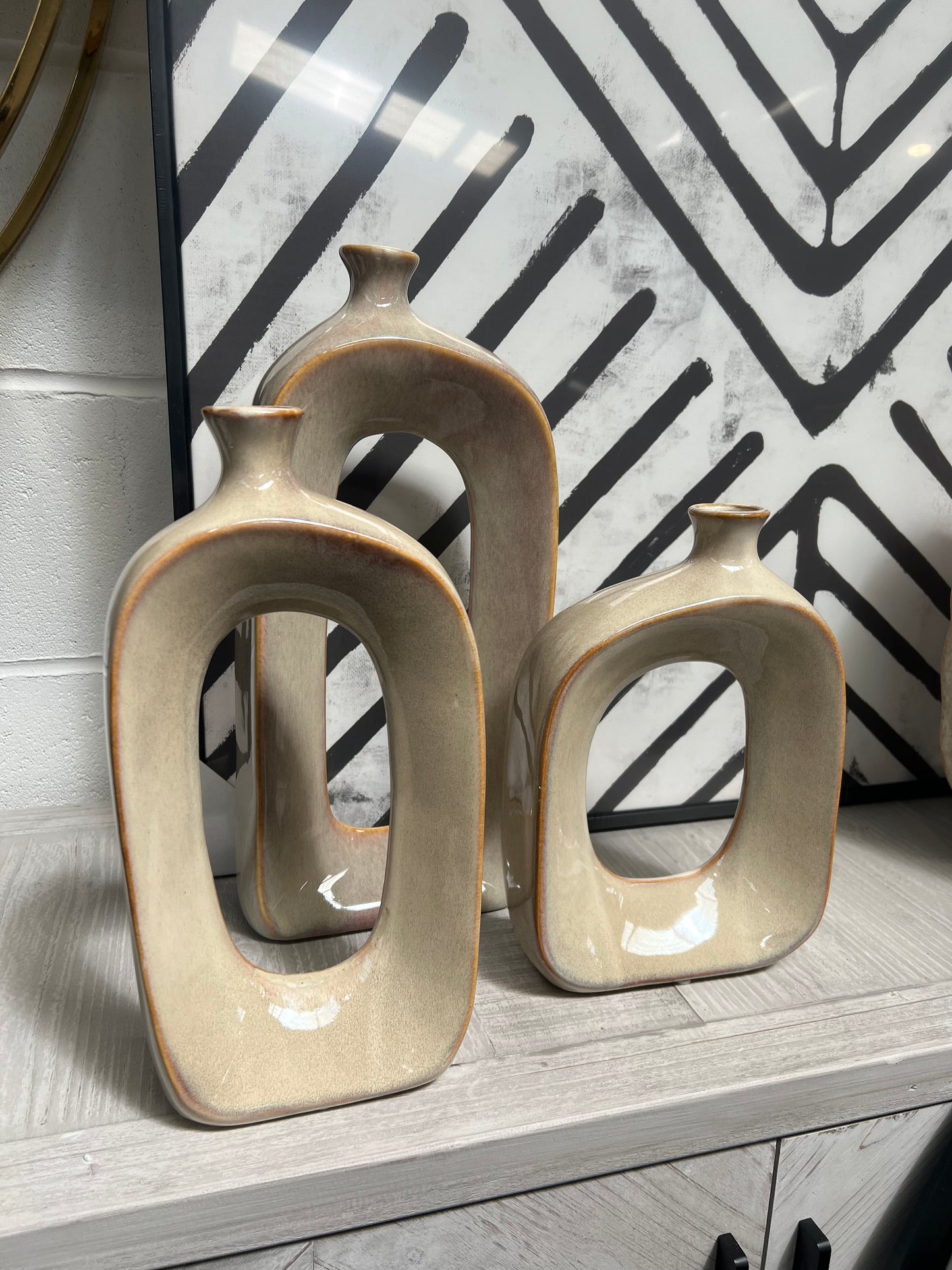Sabbia Collection Large Hollow Vase