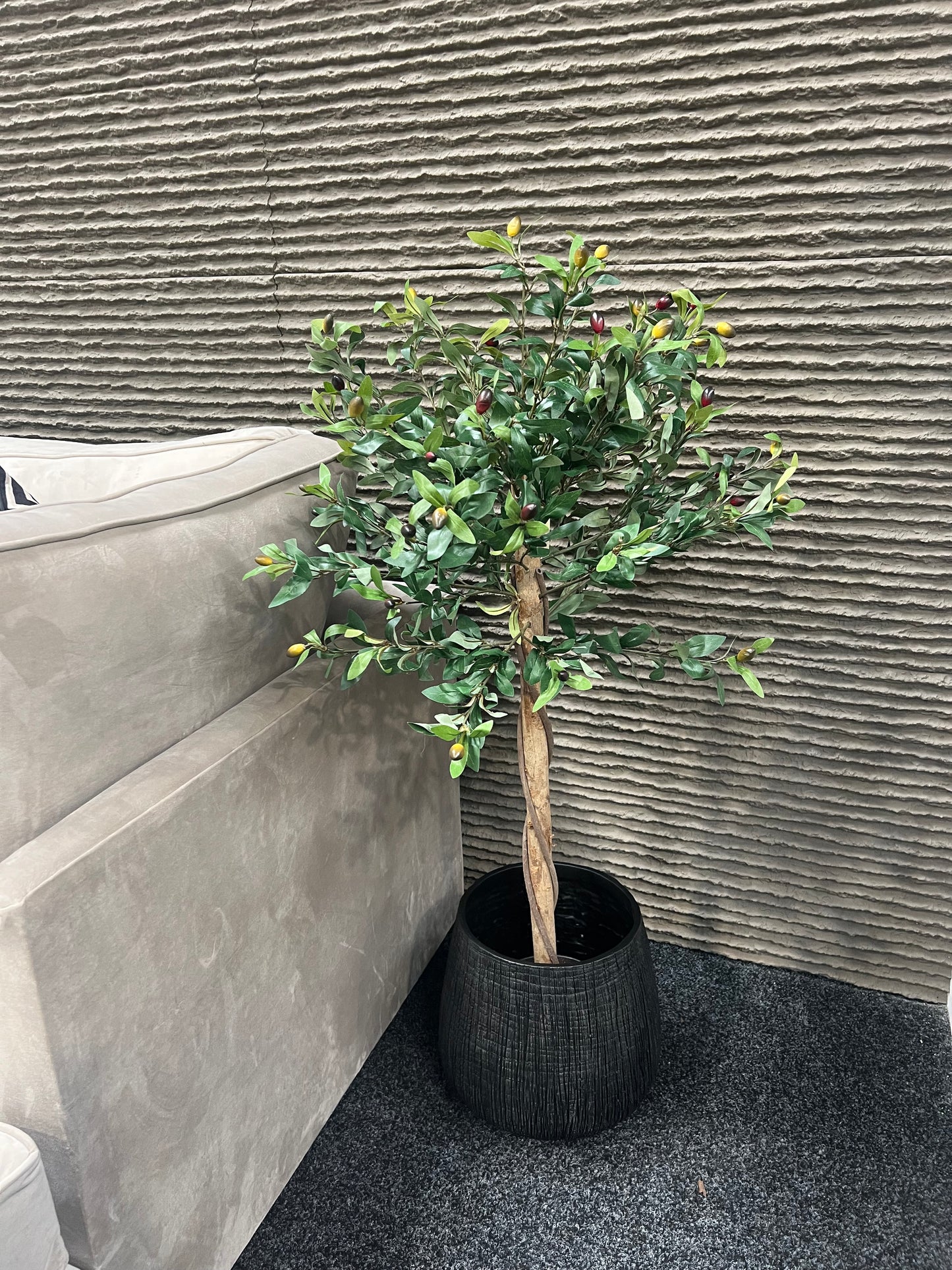 Artificial Olive Tree Plant - 4ft
