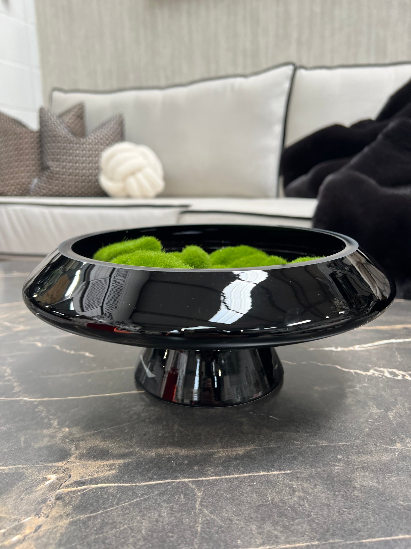 Noir Glass Bowl