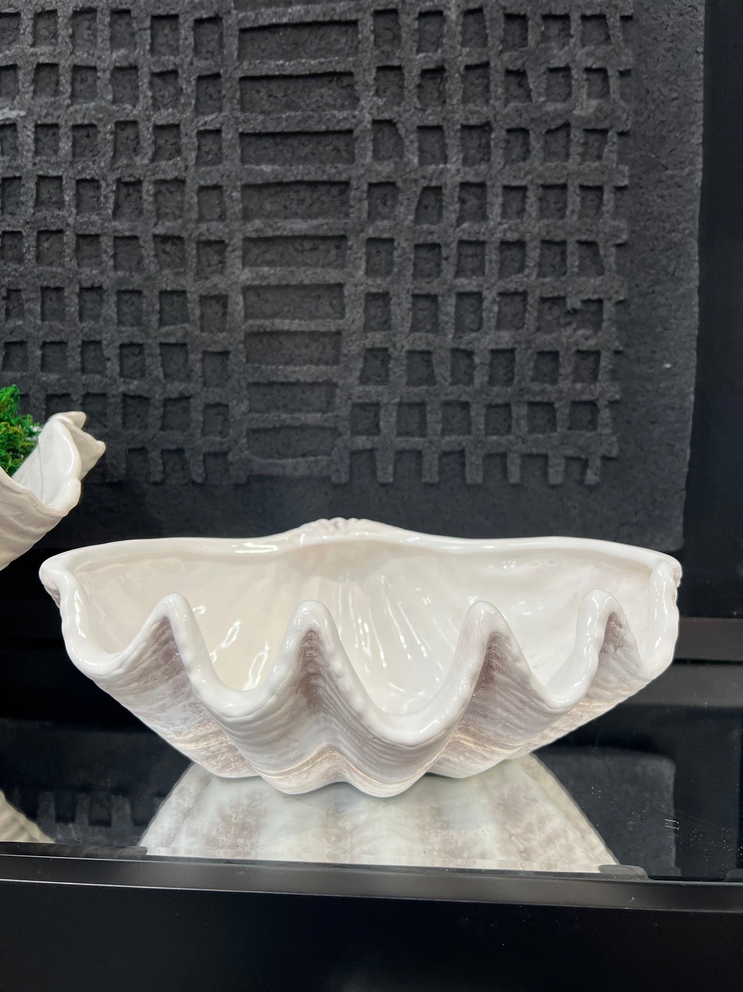 Sierra Wave Ceramic Shell Bowl