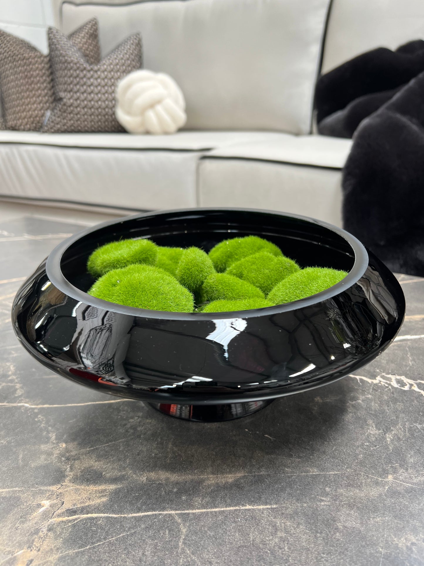 Noir Glass Bowl