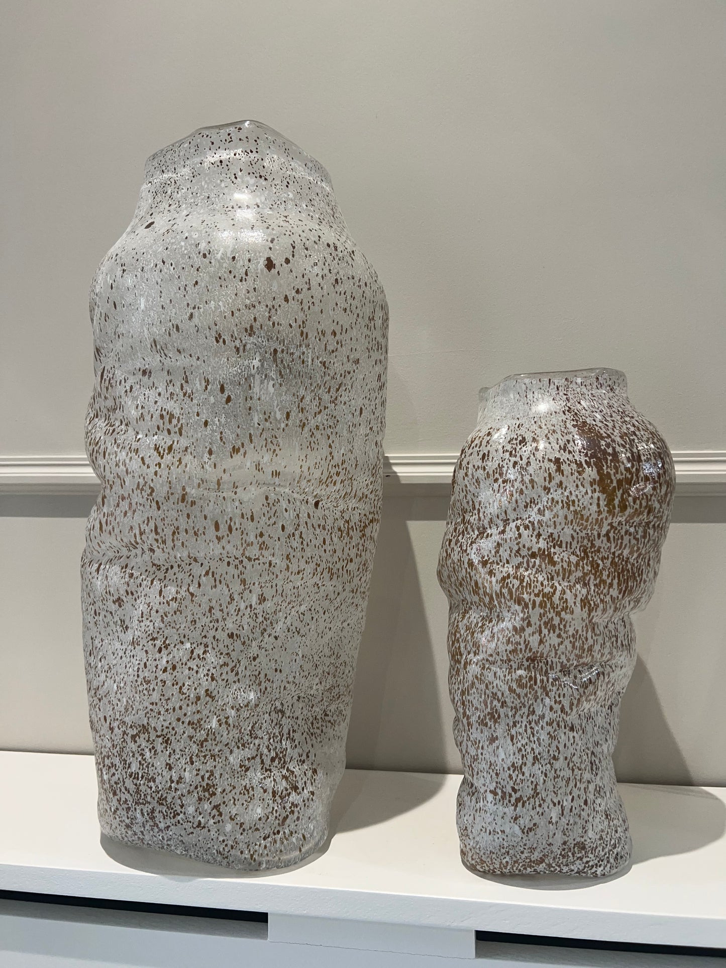 Speckled Glass Vase