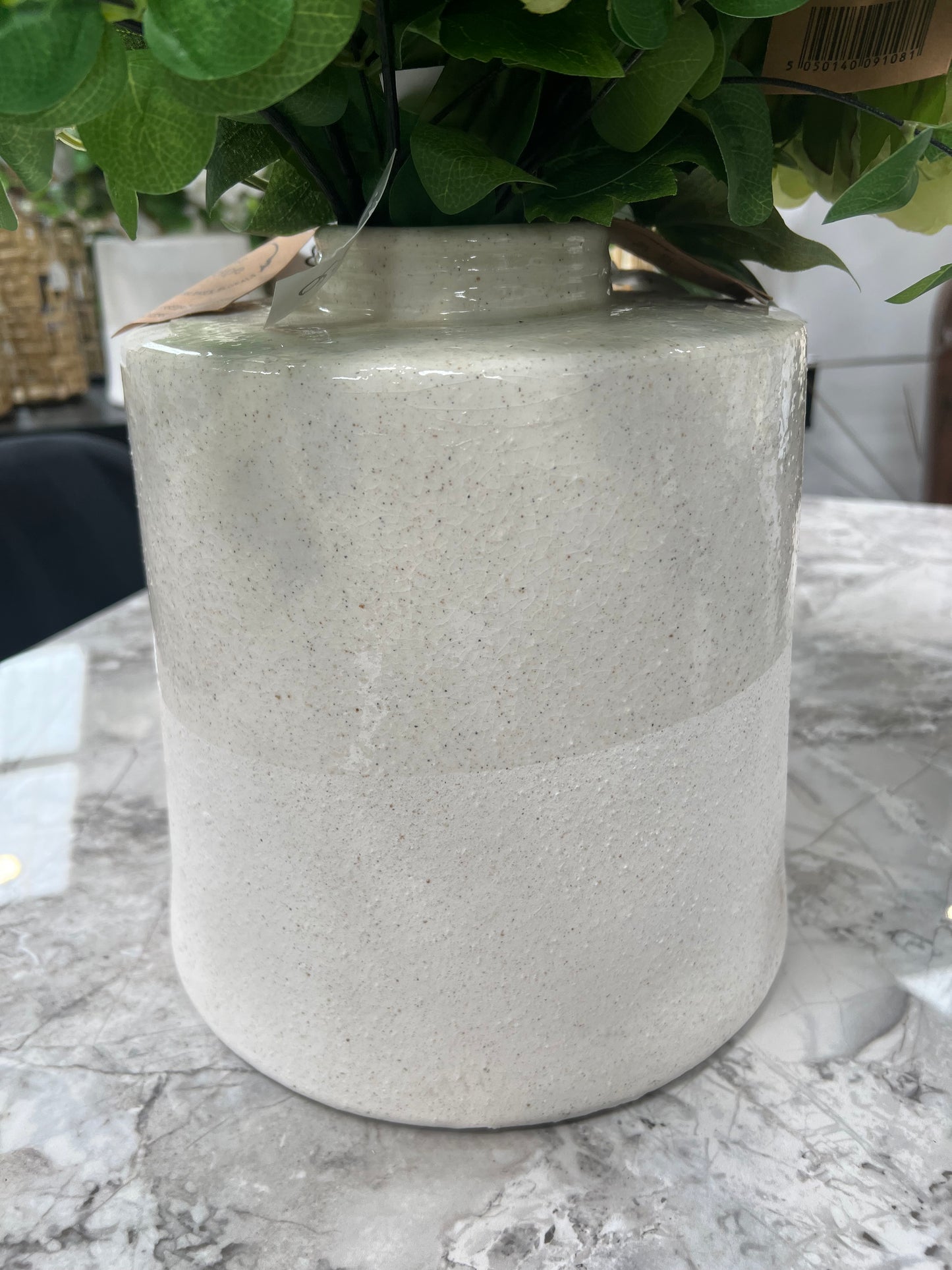 Apres Large Cylindrical Ceramic Vase