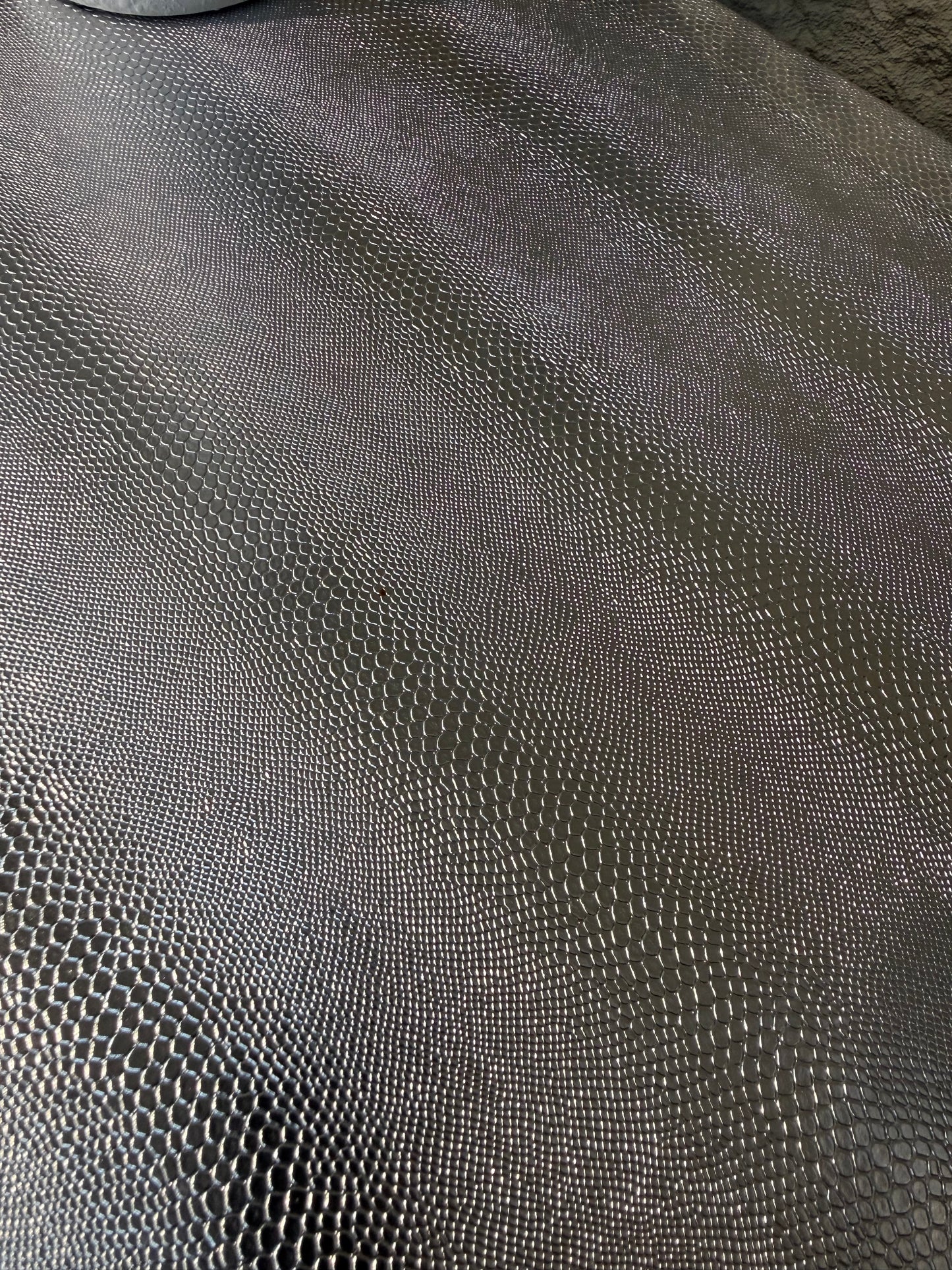 Silver Snake Skin 2 Draw Console Table