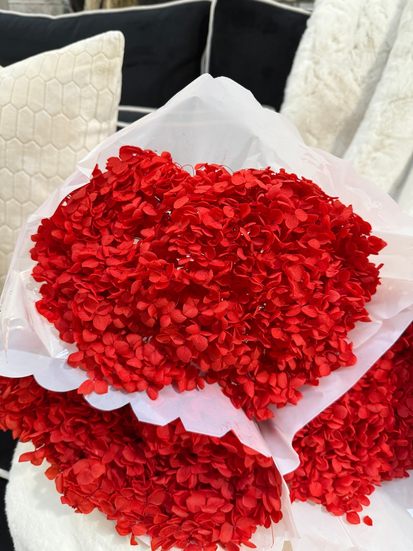 Preserved Dried Natural Hydrangeas