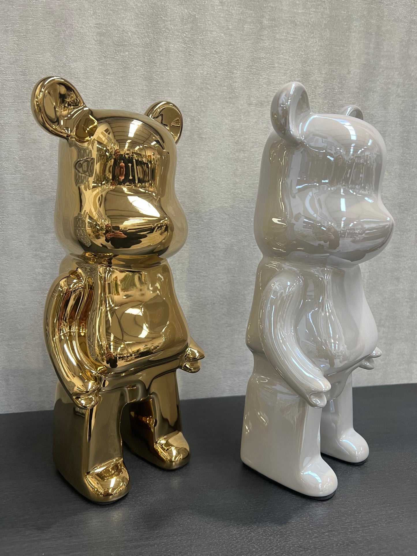 Pearl Iridescent Metallic Brickbear 28cm