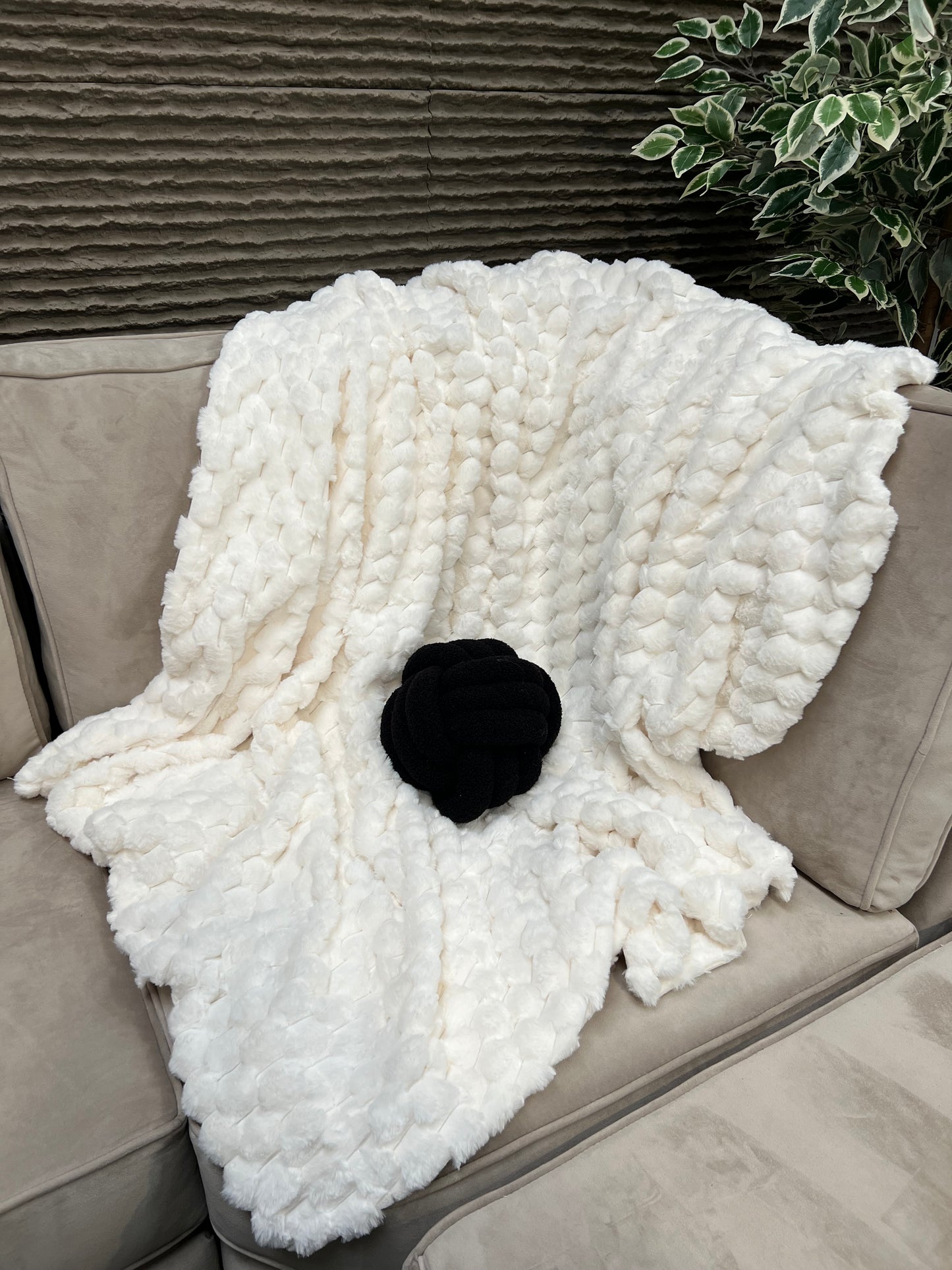 Paul Moneypenny Koochicko Ivory Throw