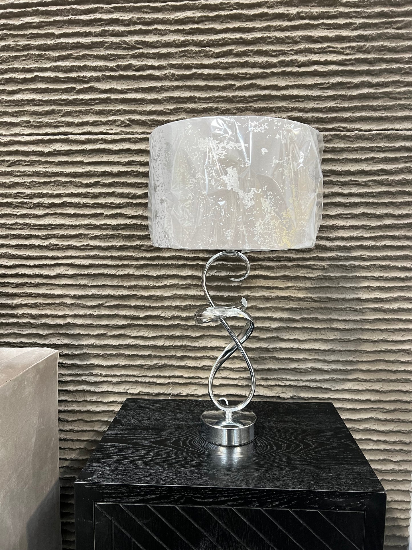 Silver Astra Table Lamp