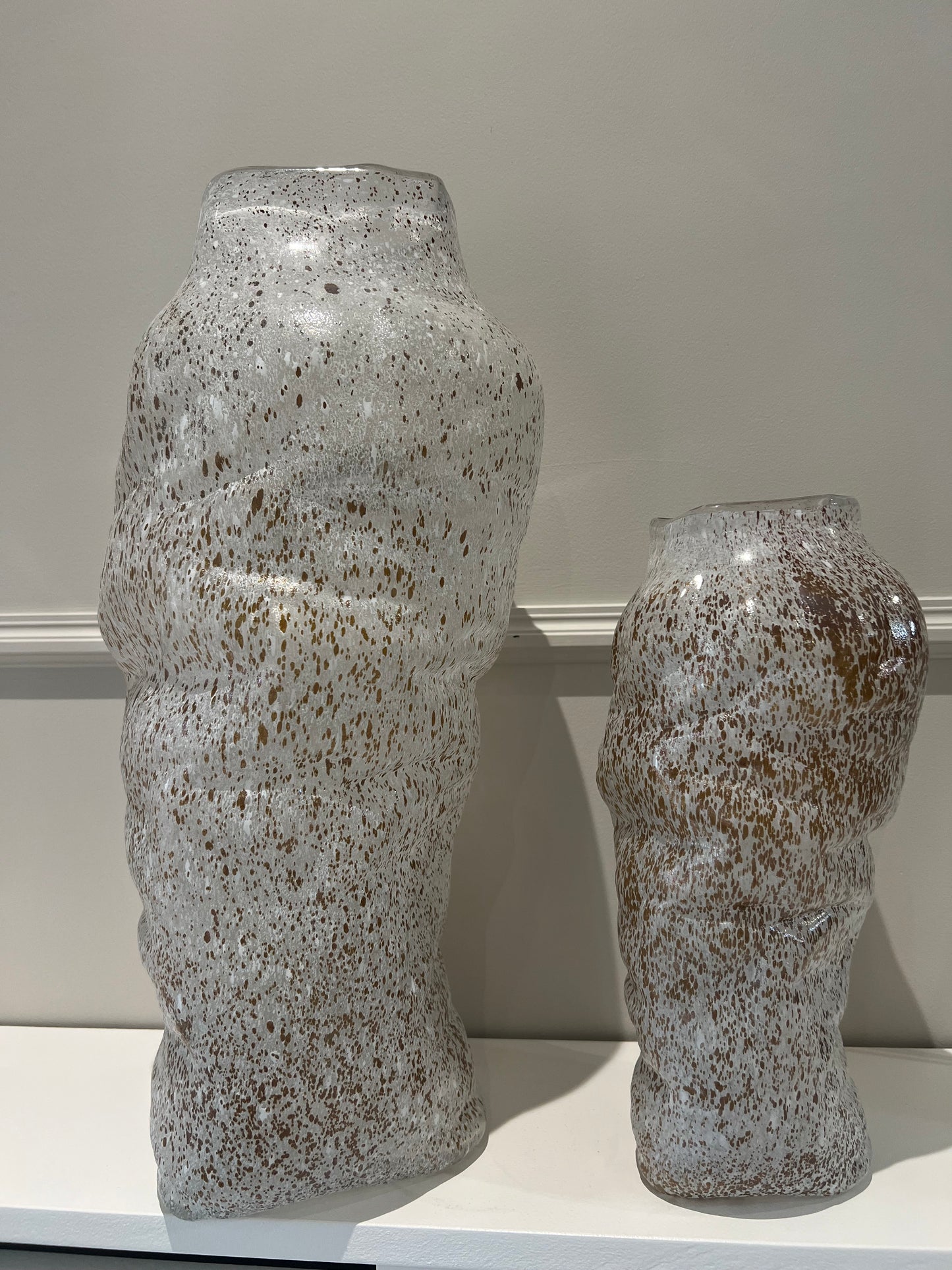 Speckled Glass Vase