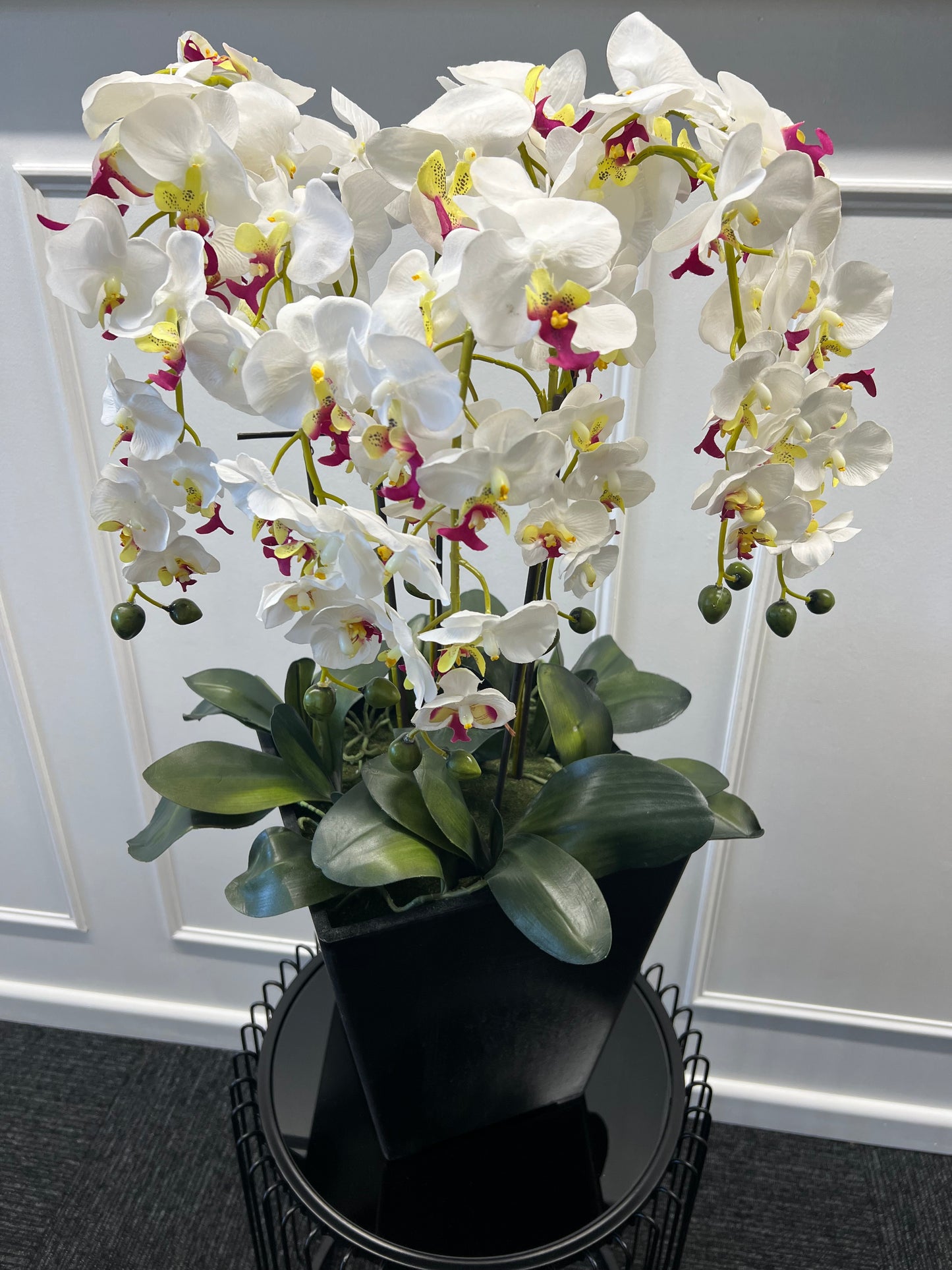 Orchid Faux Spray