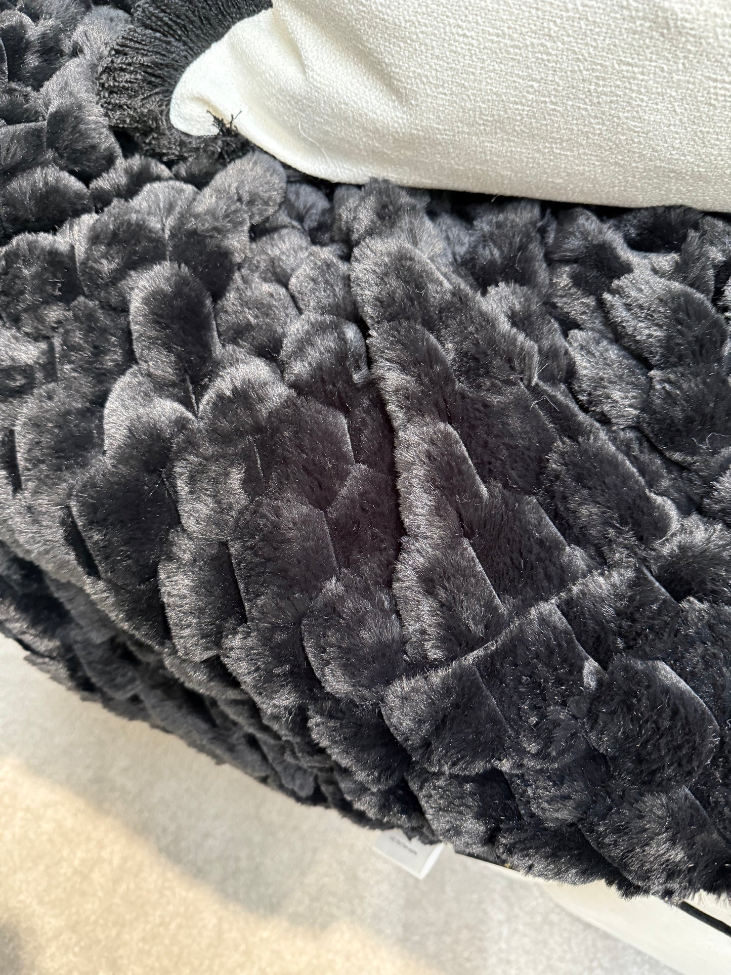 Paul Moneypenny Koochickoo Black Throw