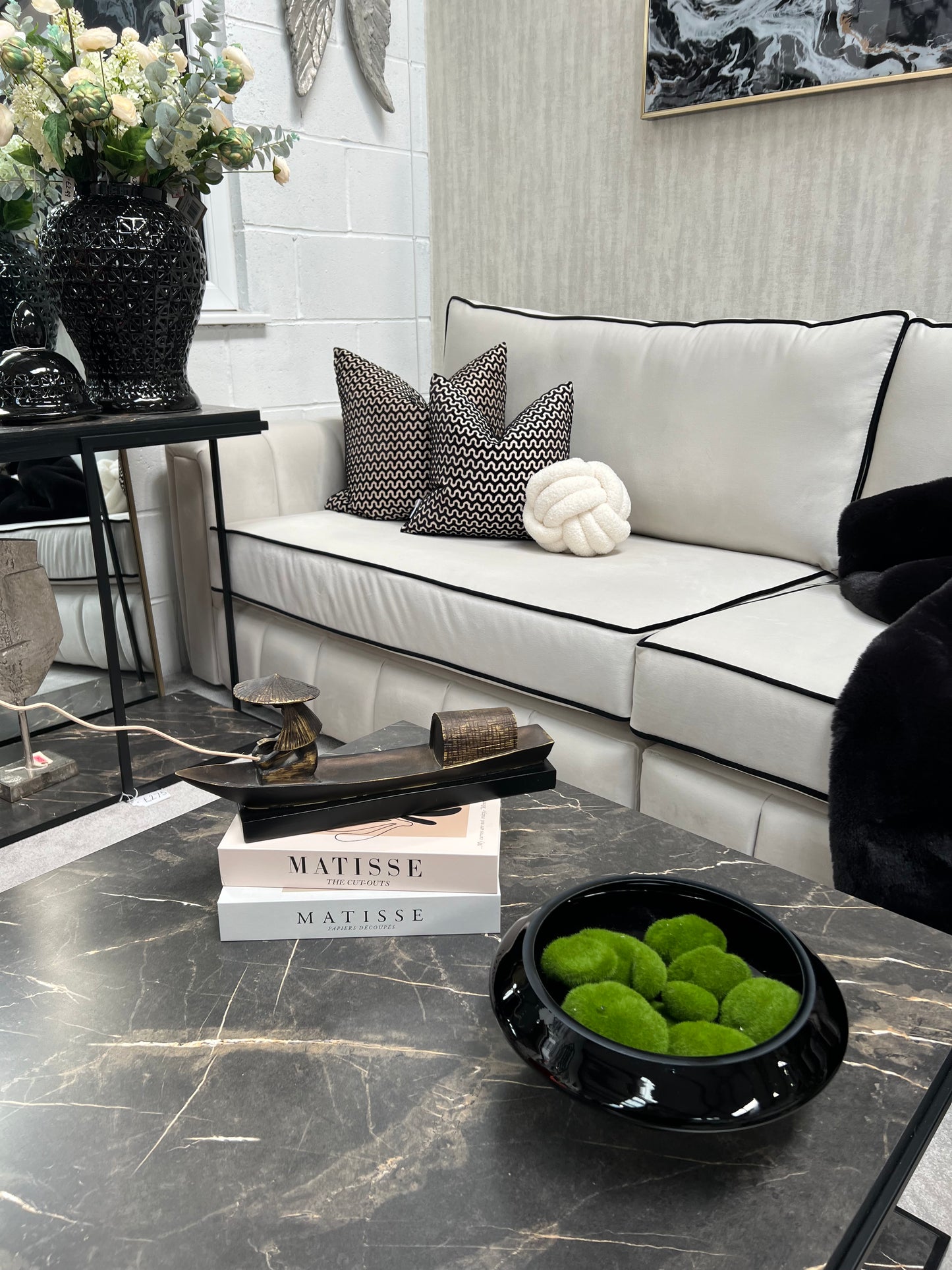 Noir Glass Bowl