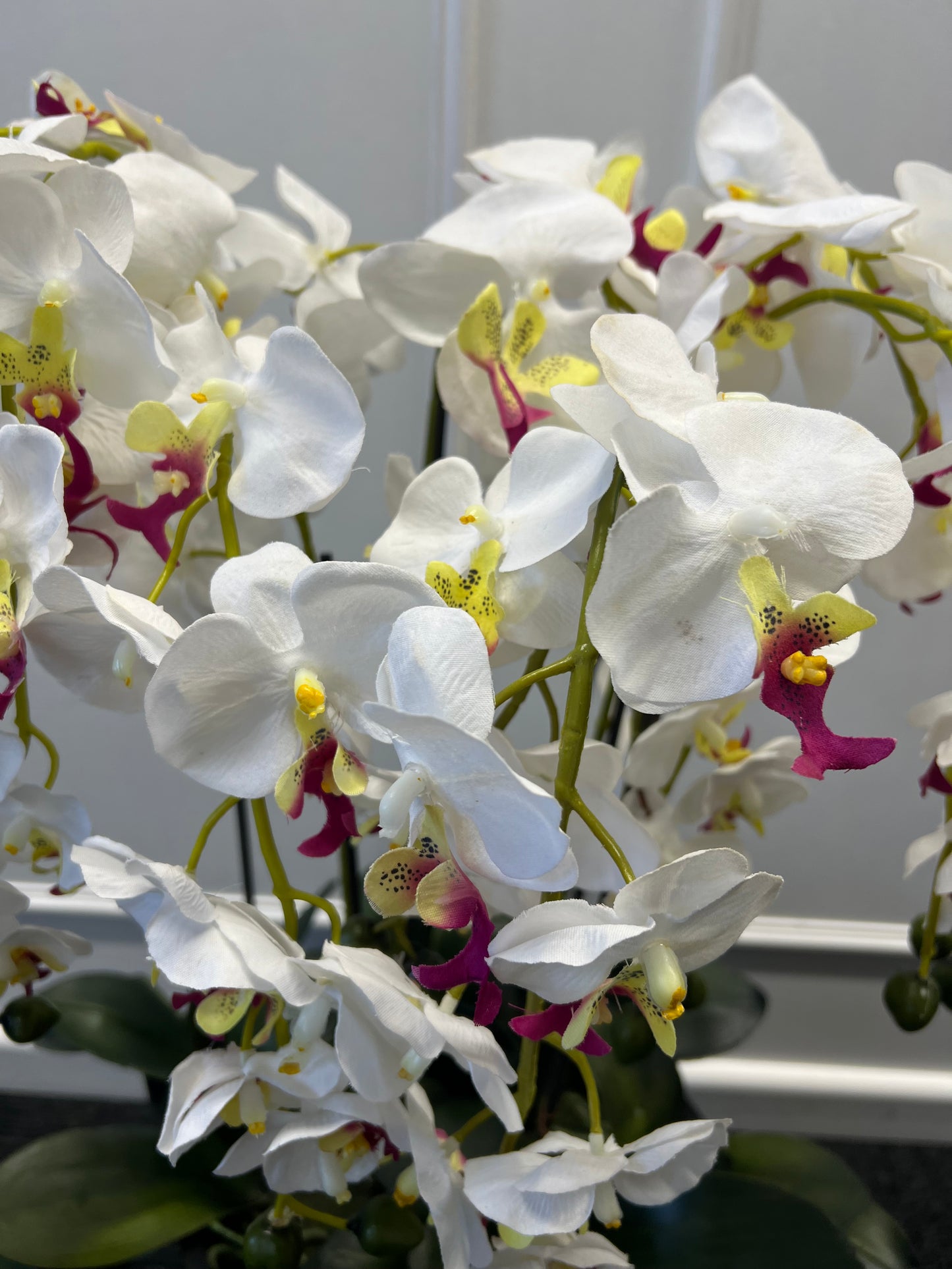 Orchid Faux Spray