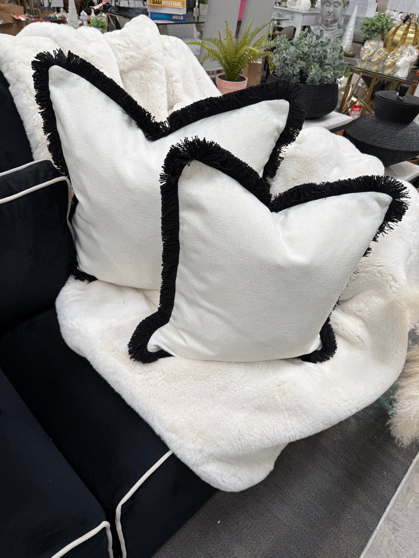 Hugo Black Cushion