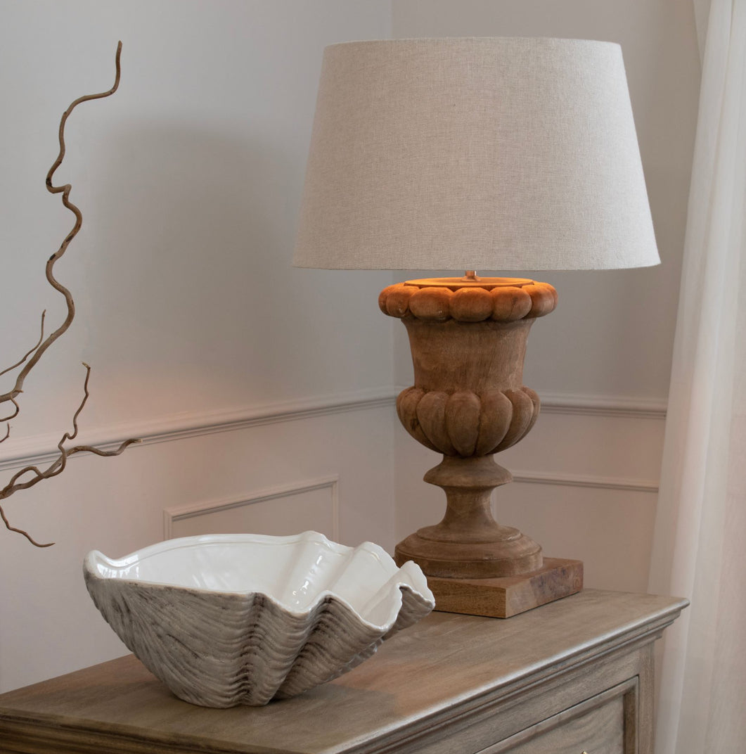Rio Wave Ceramic Shell Bowl