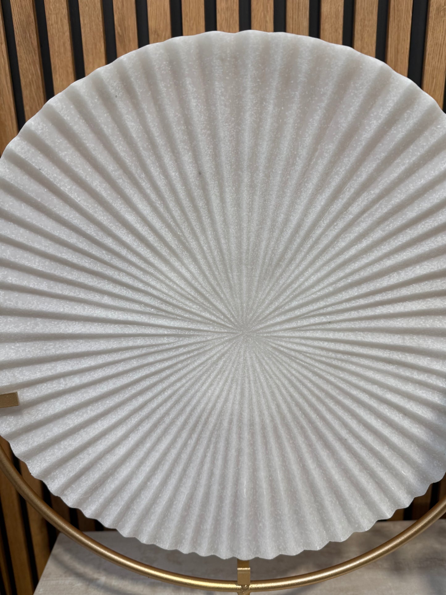 Mixed Quartz Disc on Stand