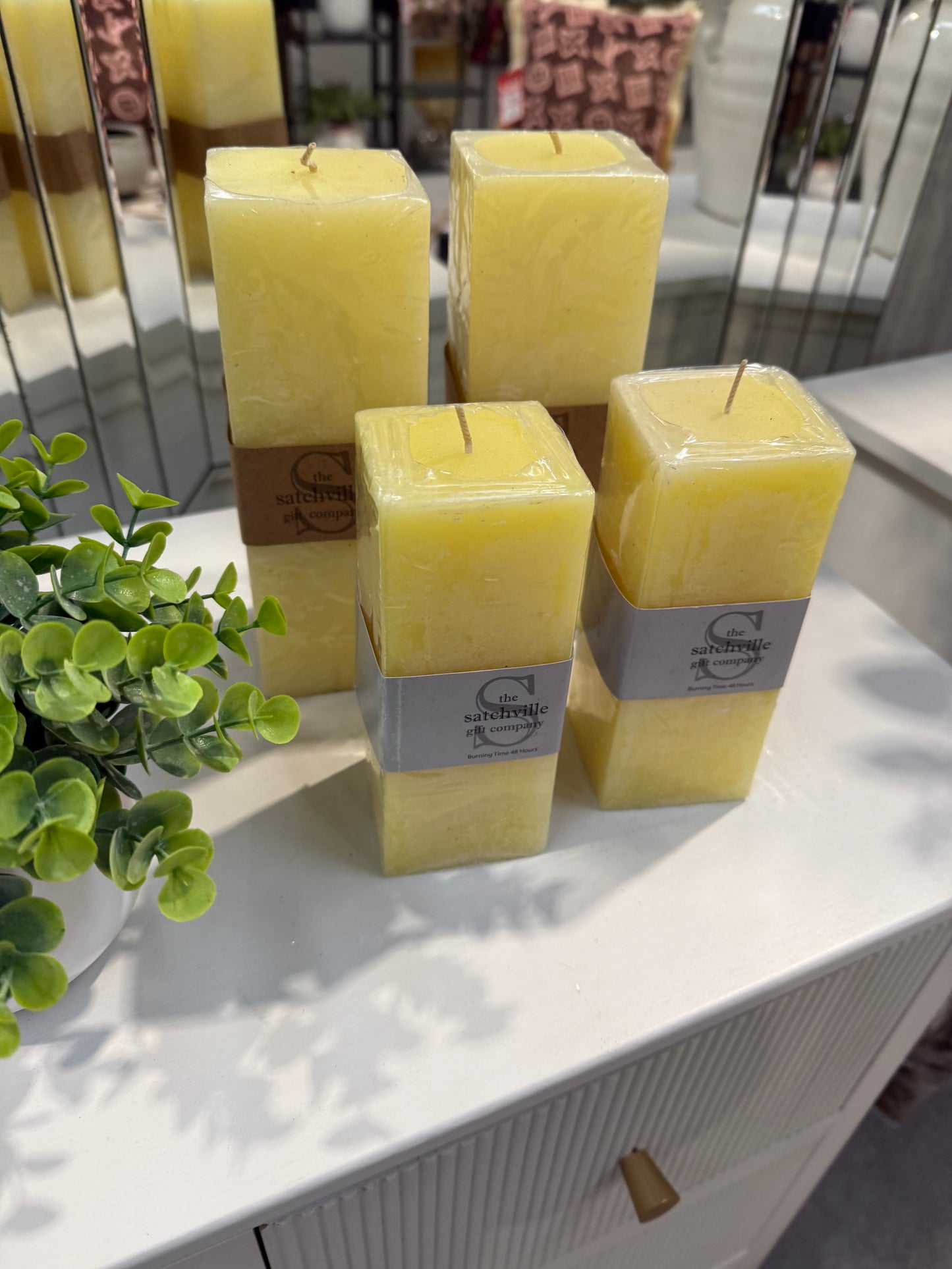 Square Pillar Candles