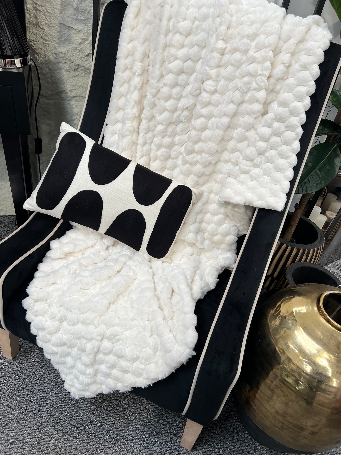 Paul Moneypenny Koochicko Ivory Throw