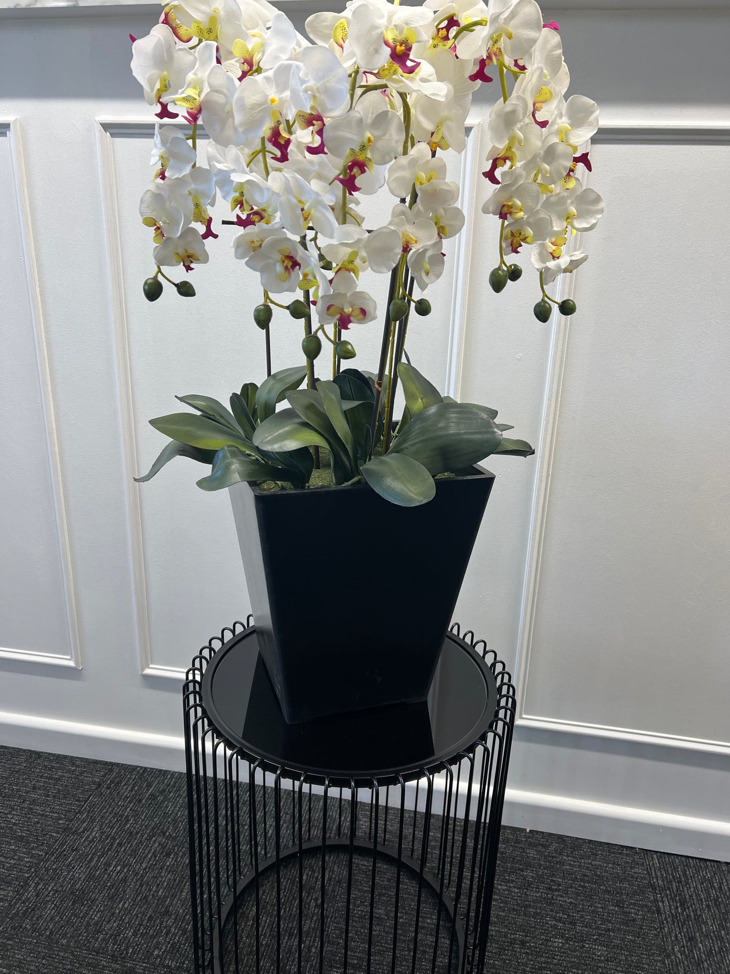Orchid Faux Spray