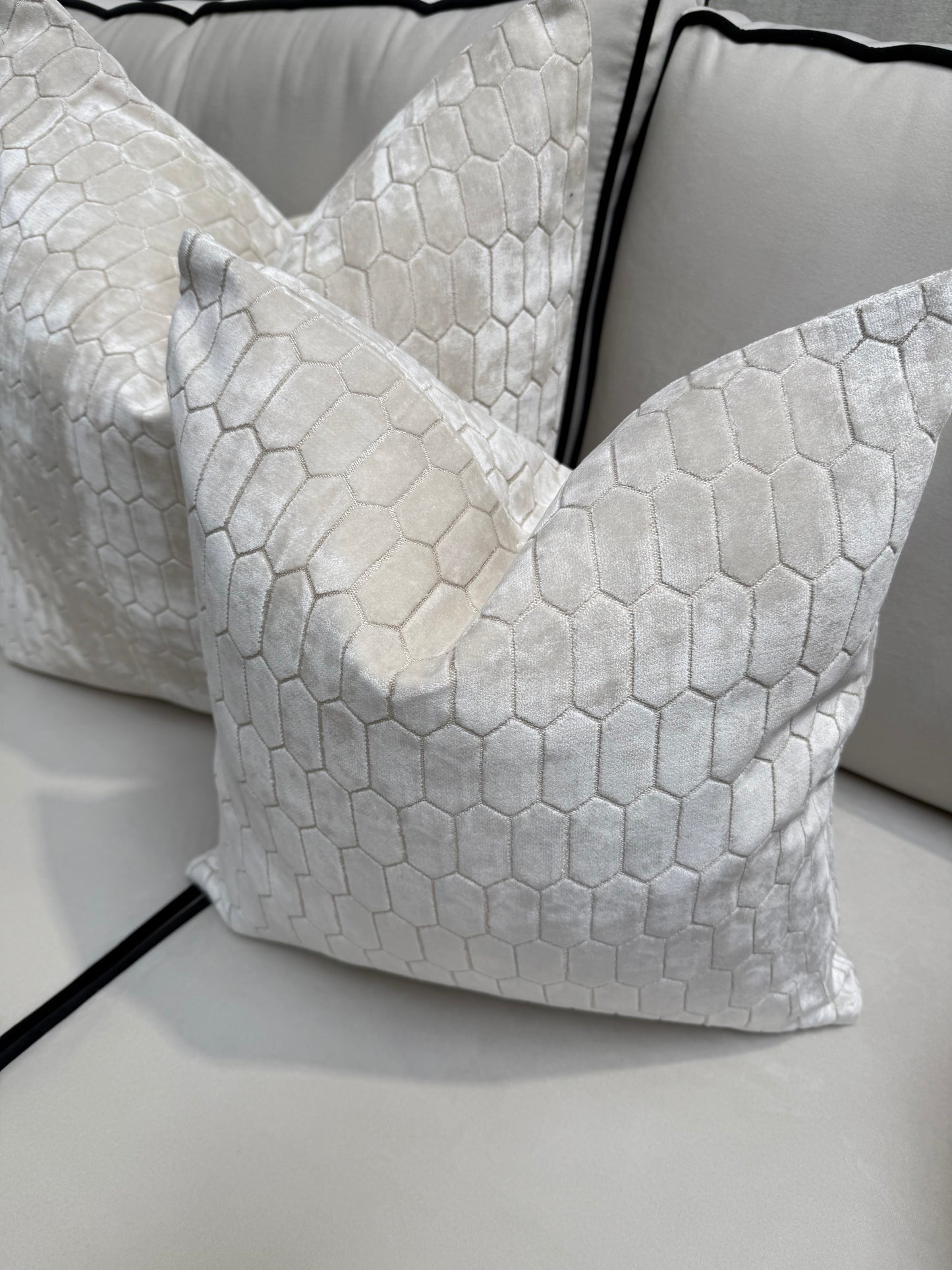 Paul Moneypenny Albie Ivory Cushion
