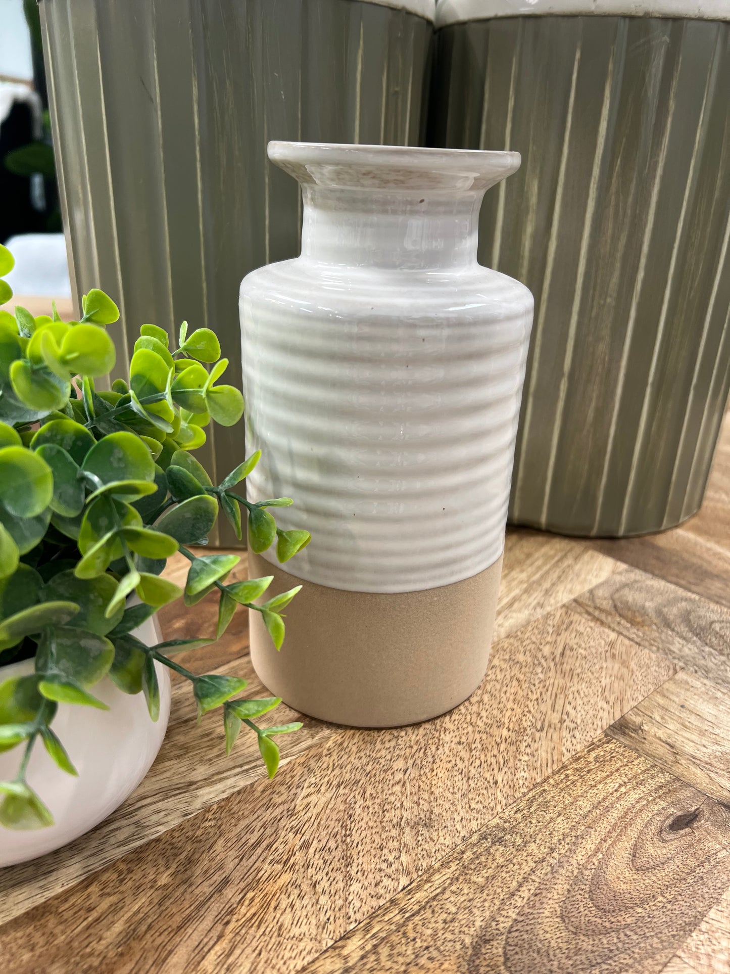Beige Urn