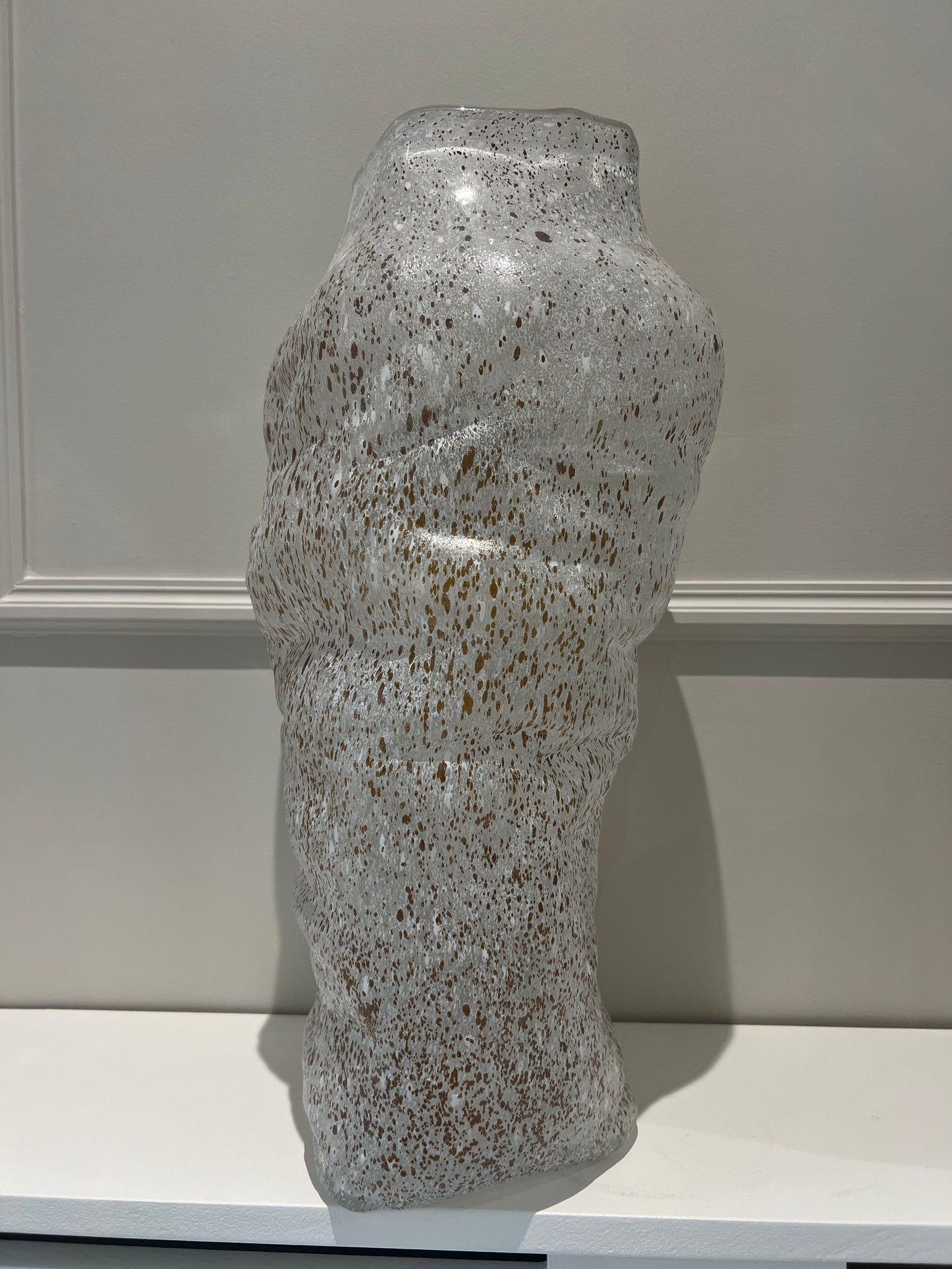 Speckled Glass Vase