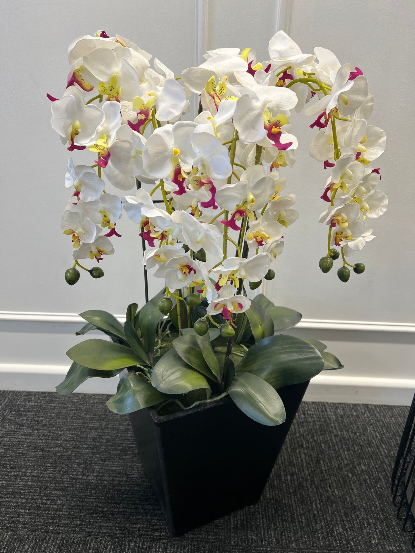 Orchid Faux Spray
