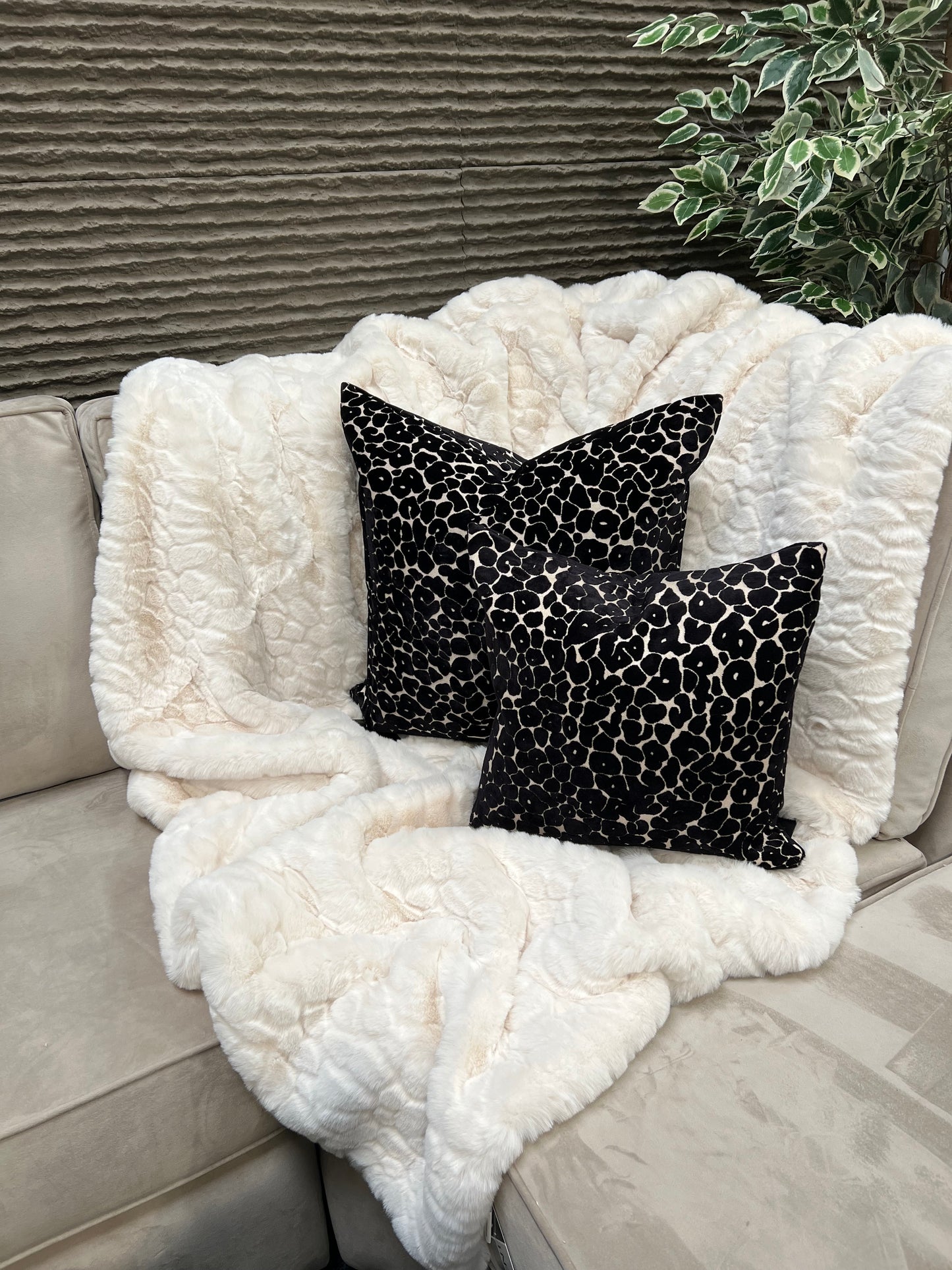 Camberwell Ivory Throw