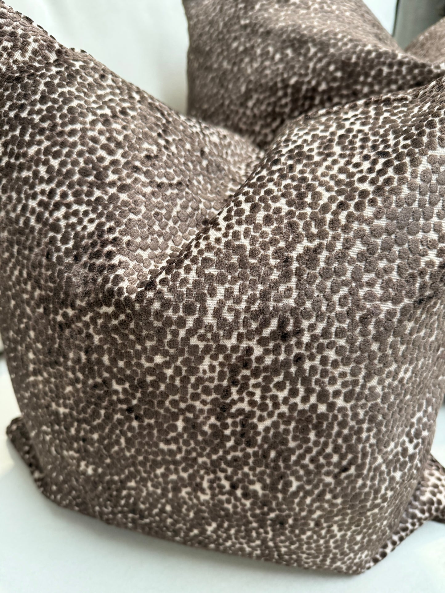 Bingham Dark Choc Cushion