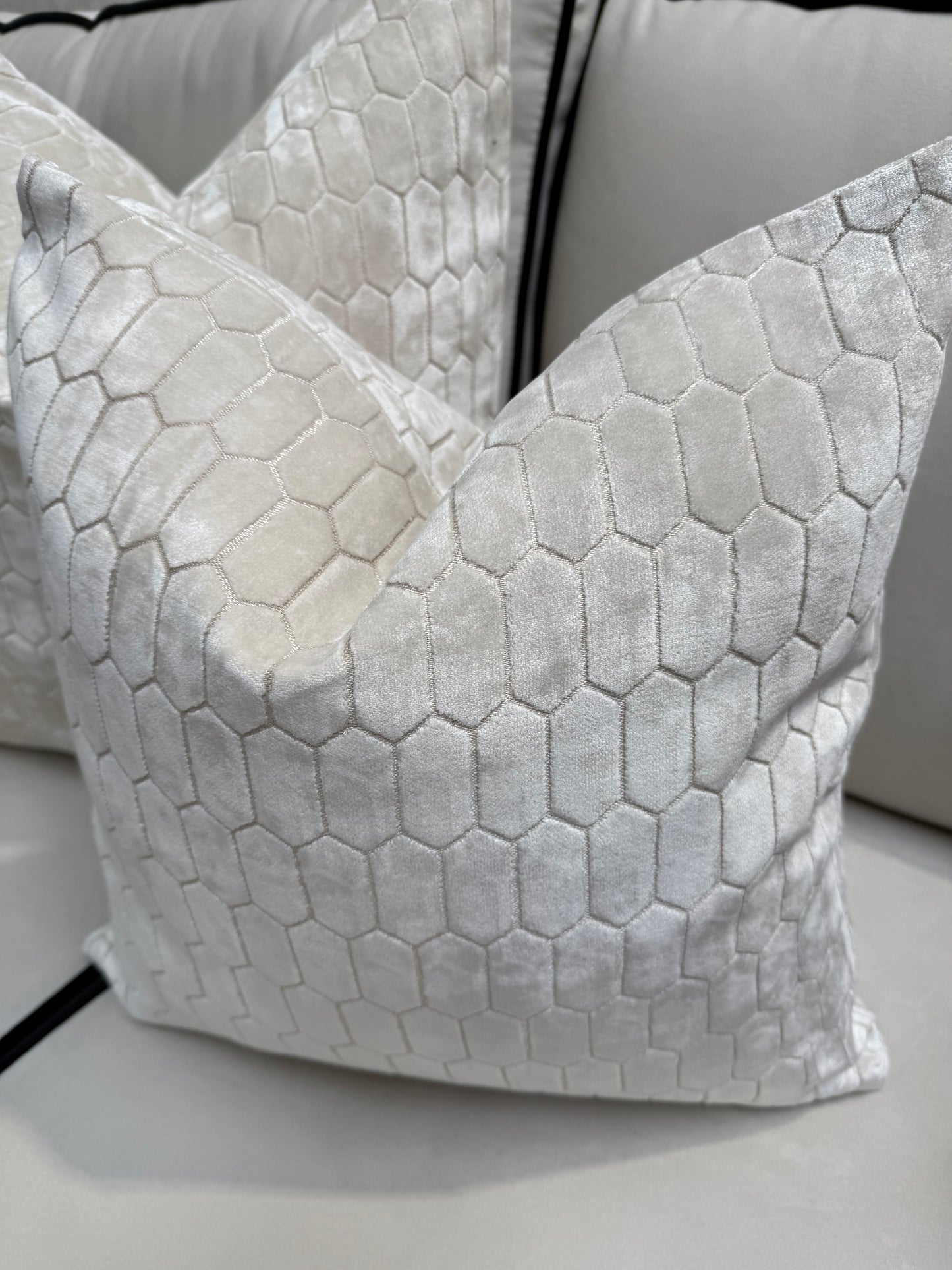 Paul Moneypenny Albie Ivory Cushion