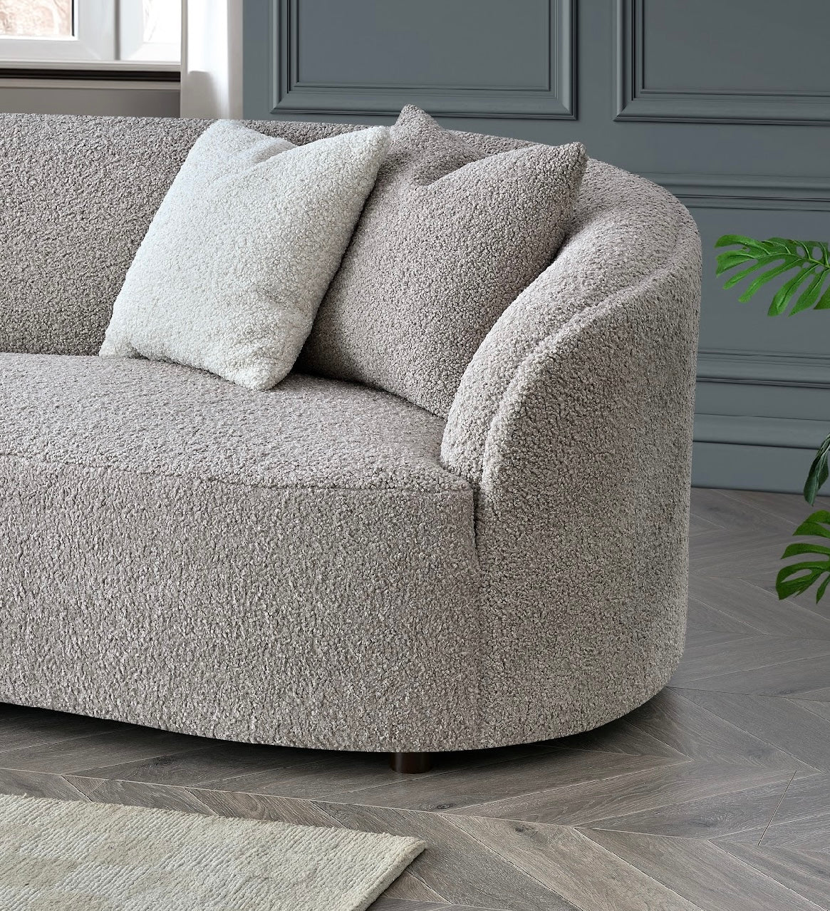Nolita 3 Seater Sofa | Koala Boucle