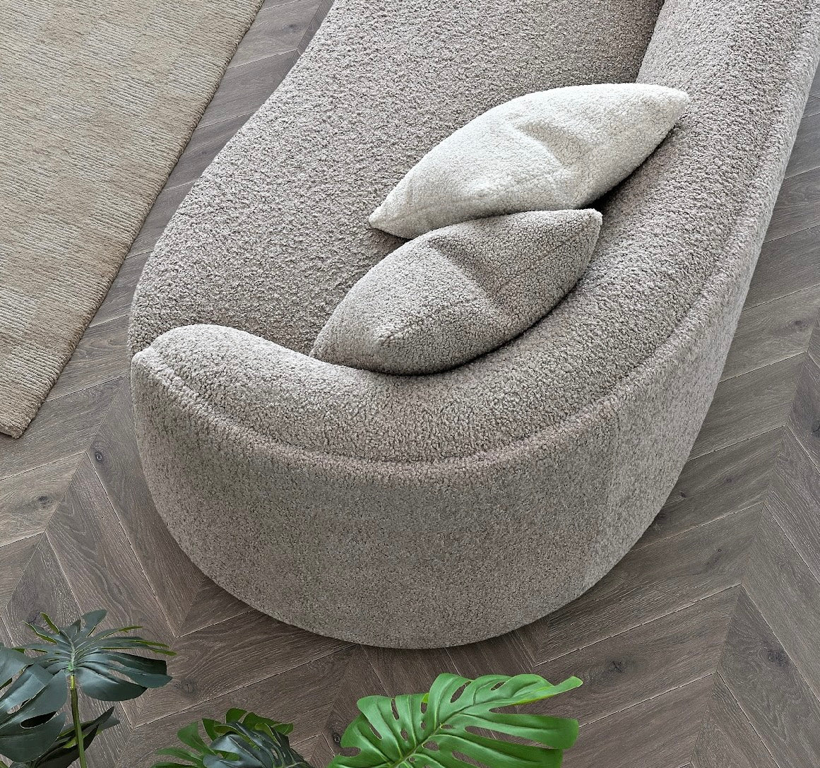 Nolita 3 Seater Sofa | Koala Boucle