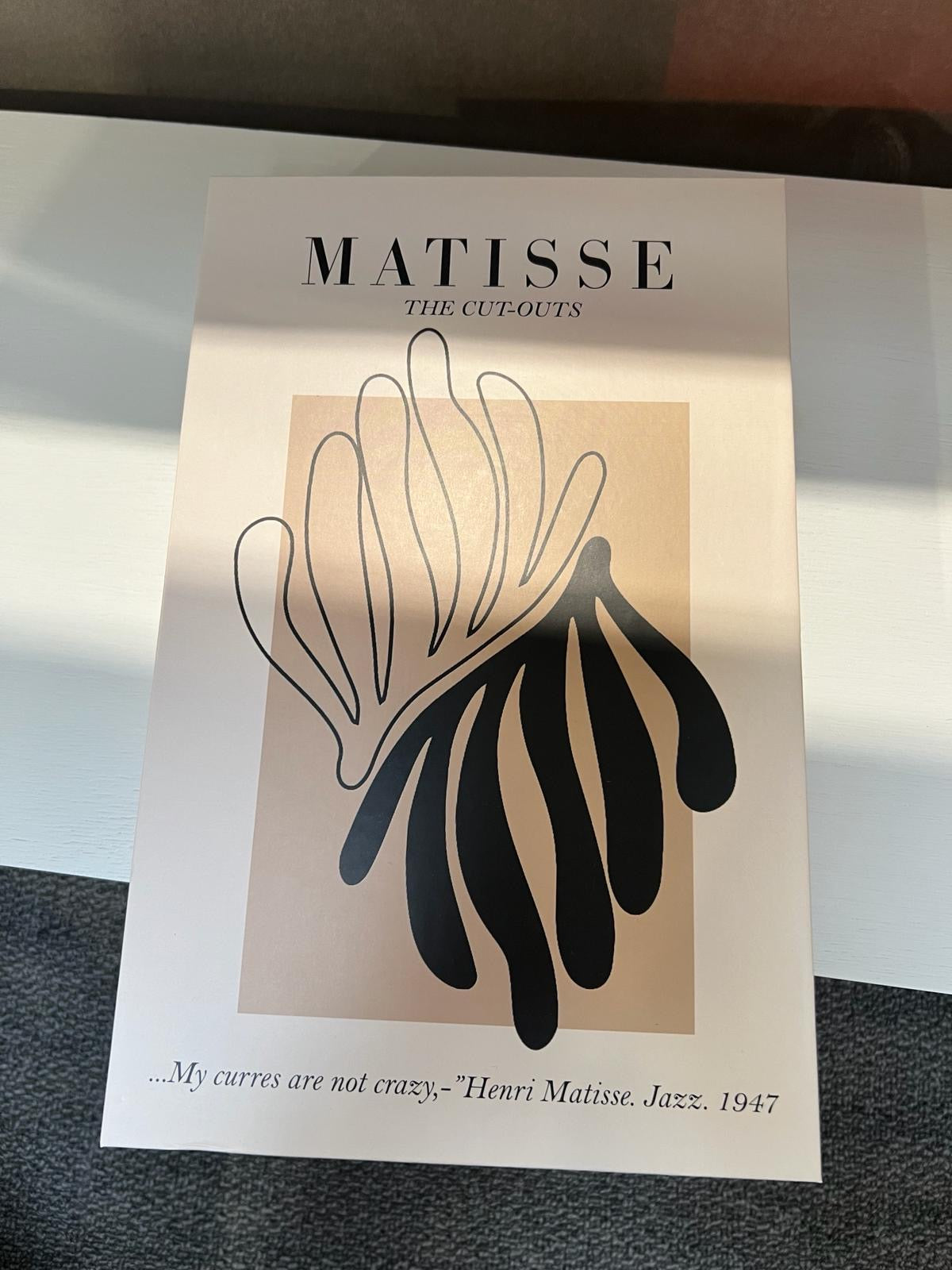 Matisse Cream Storage Decor Book