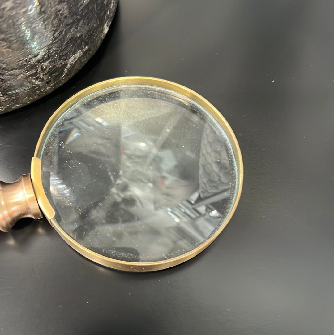 Brass Magnifying Glass