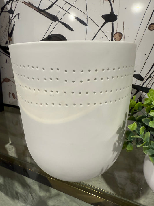 White Basilicum Candle