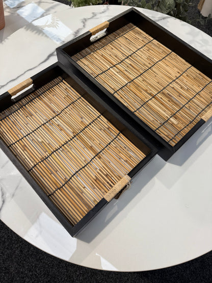 Bamboo Tray Set