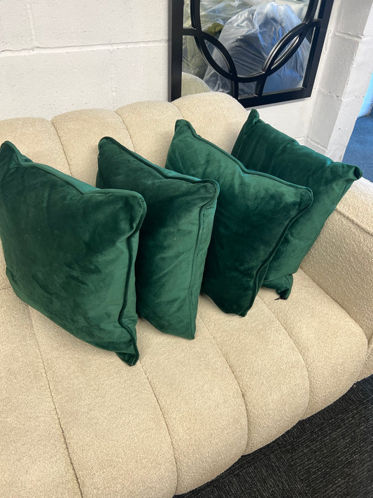 Green Velvet Cushion