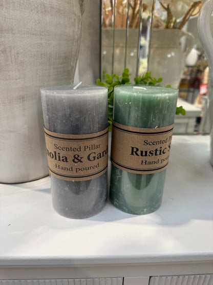 Medium Pillar Scented Candles