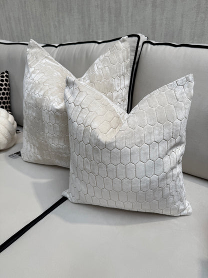 Paul Moneypenny Albie Ivory Cushion