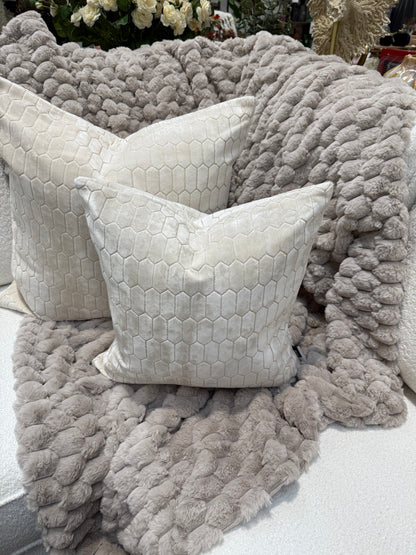 Paul Moneypenny Koochickoo Taupe Throw