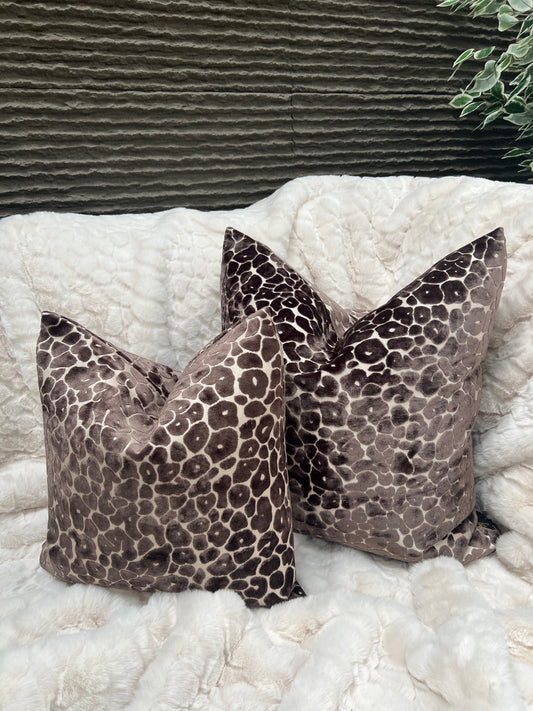Paul Moneypenny Spoton Choc Cushions