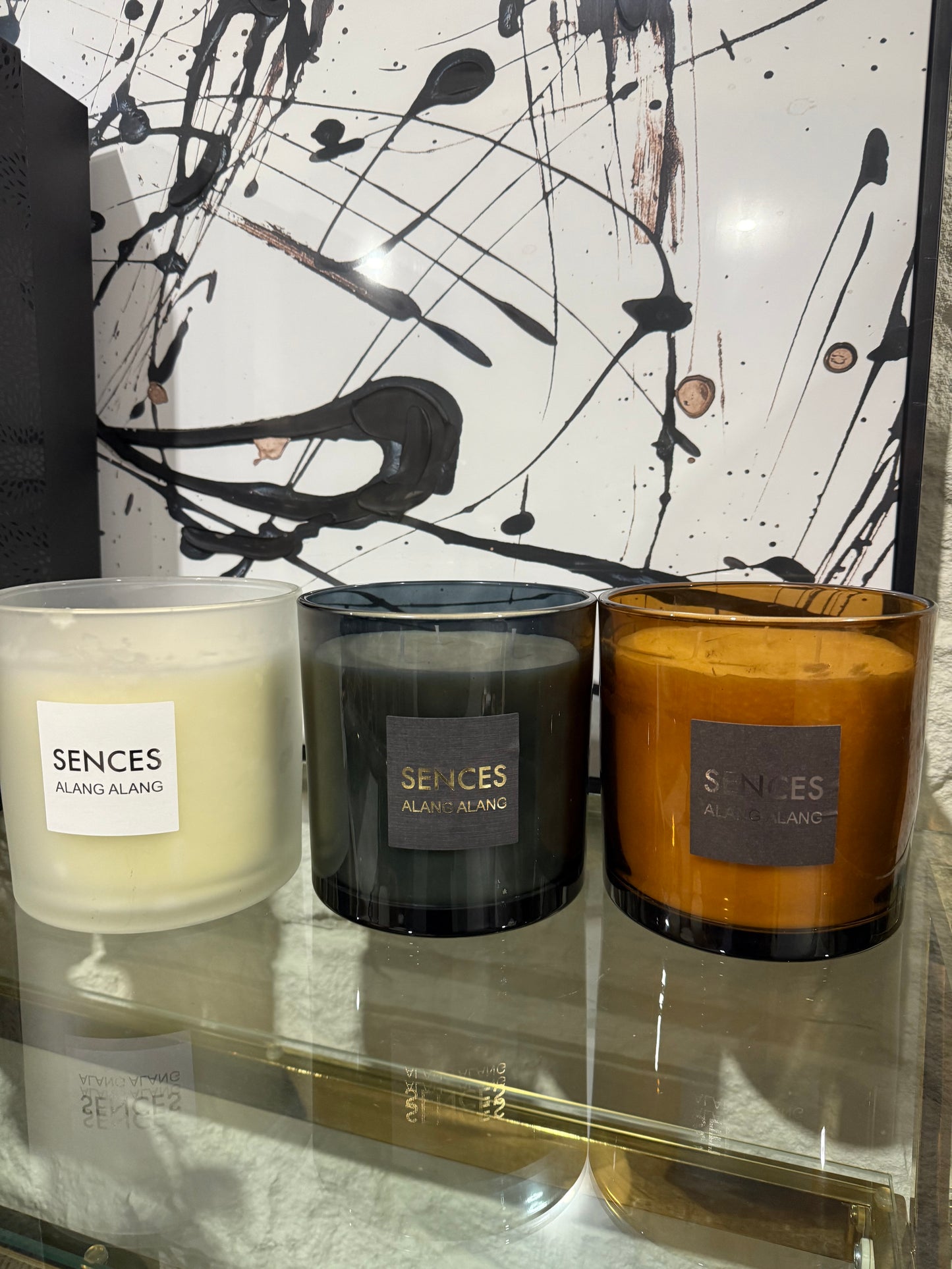 Alang Alang Candle - Sences - 3 Wick