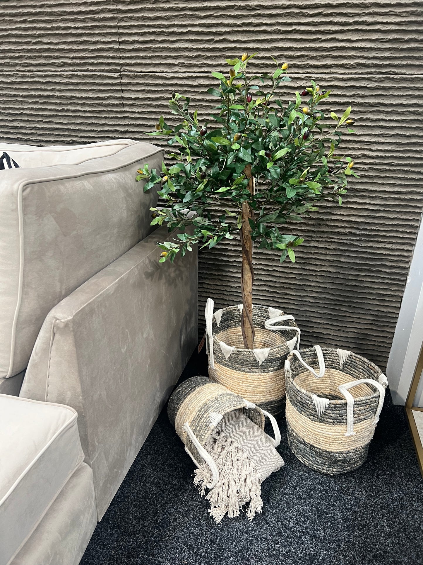Artificial Olive Tree Plant - 4ft