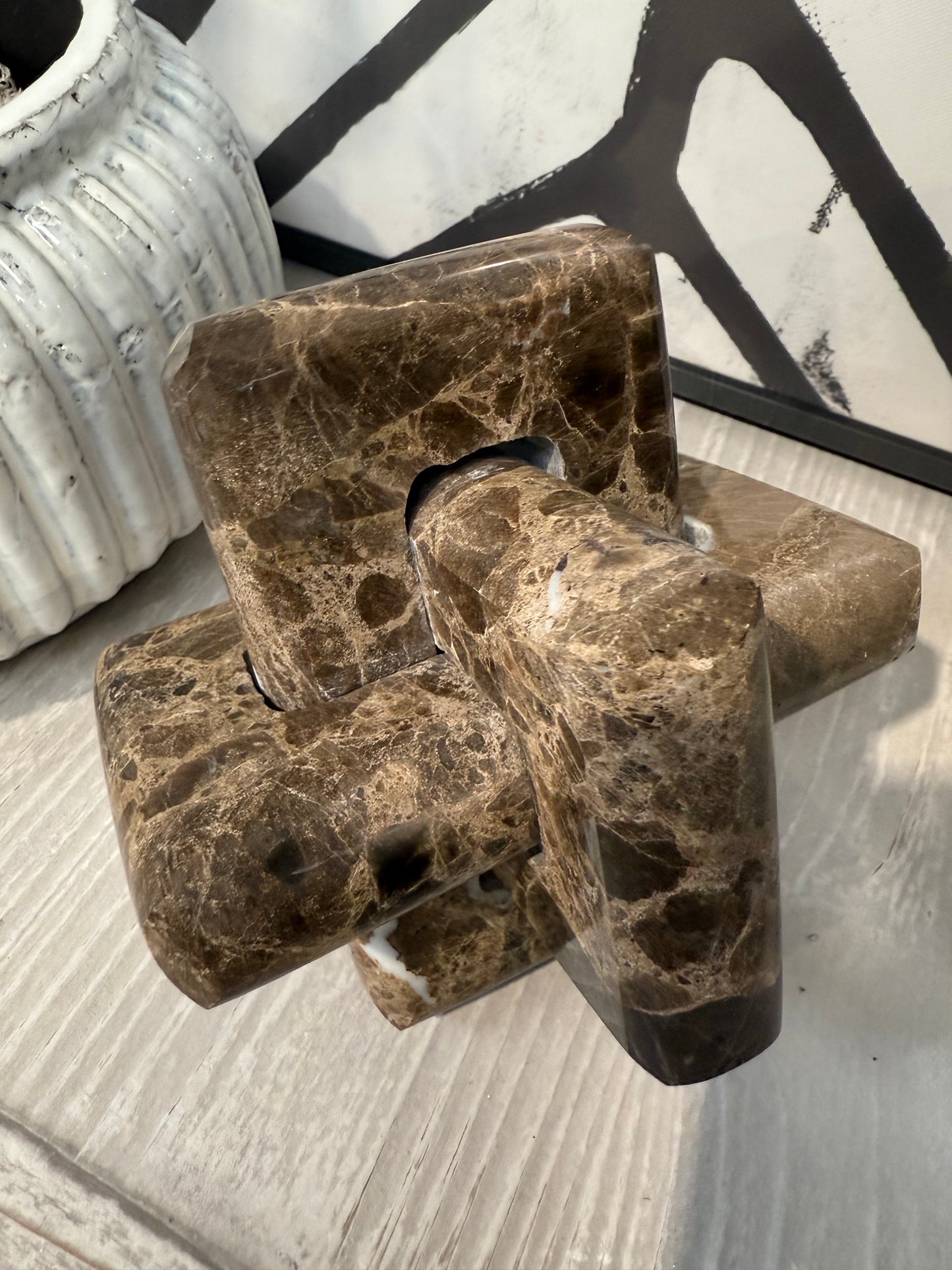 Marble Square Sculpture