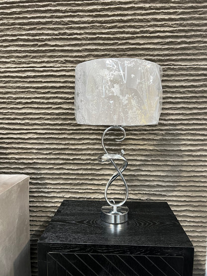 Silver Astra Table Lamp