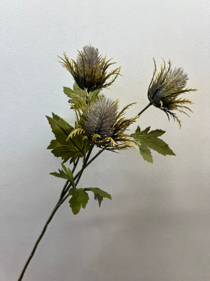 67cm Teasel Spray Grey