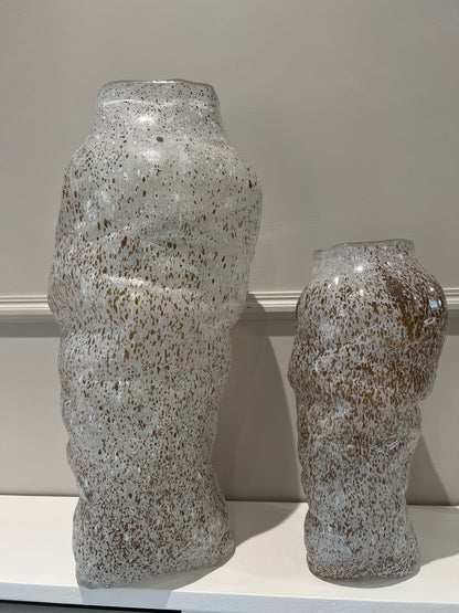 Speckled Glass Vase