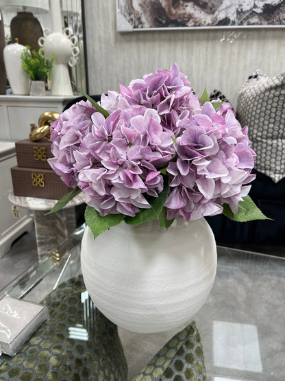Purple Hydrangeas Single Stem
