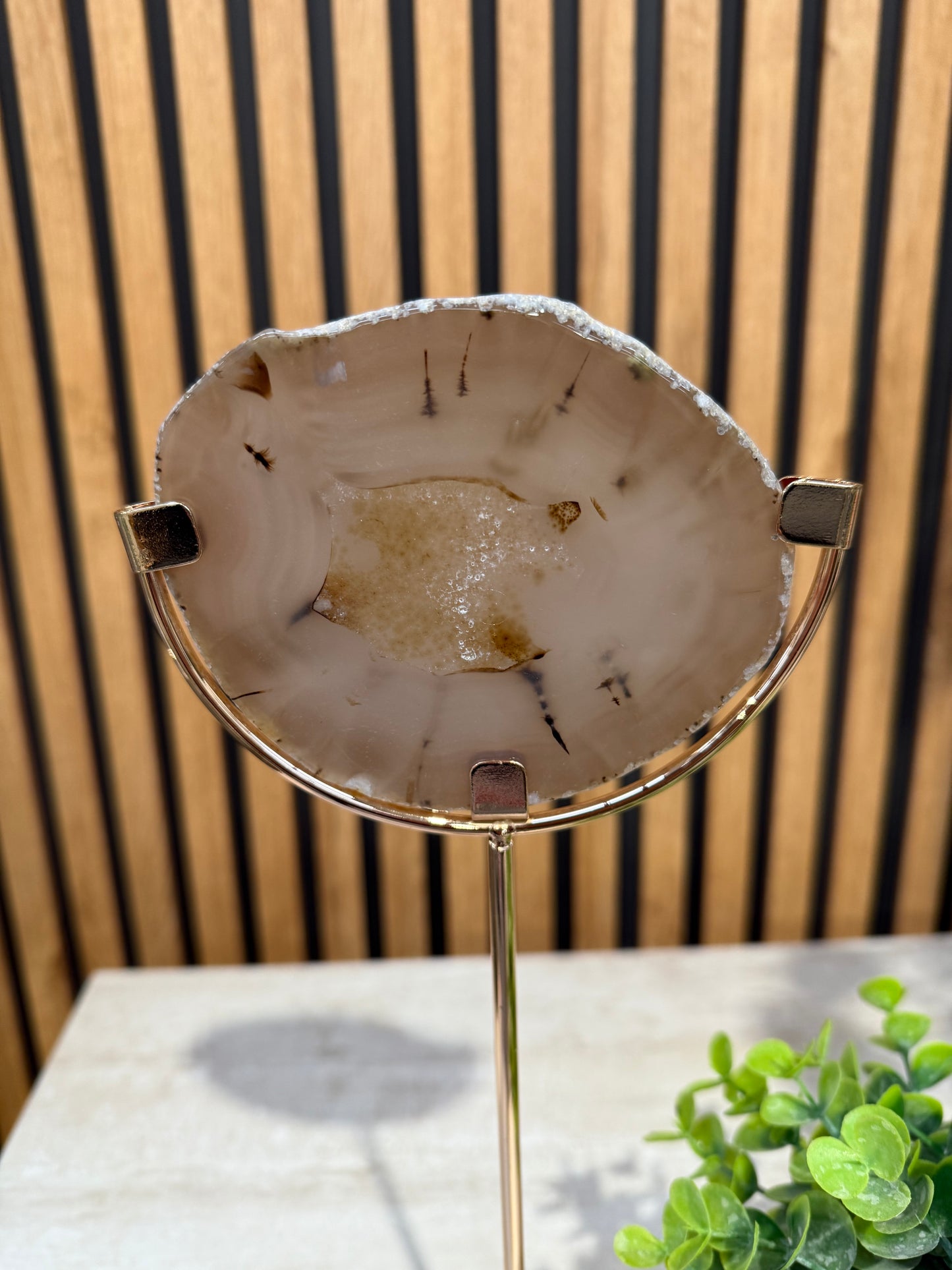 Agate Dec on Stand