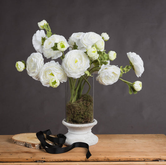 White Ranunculus Spray